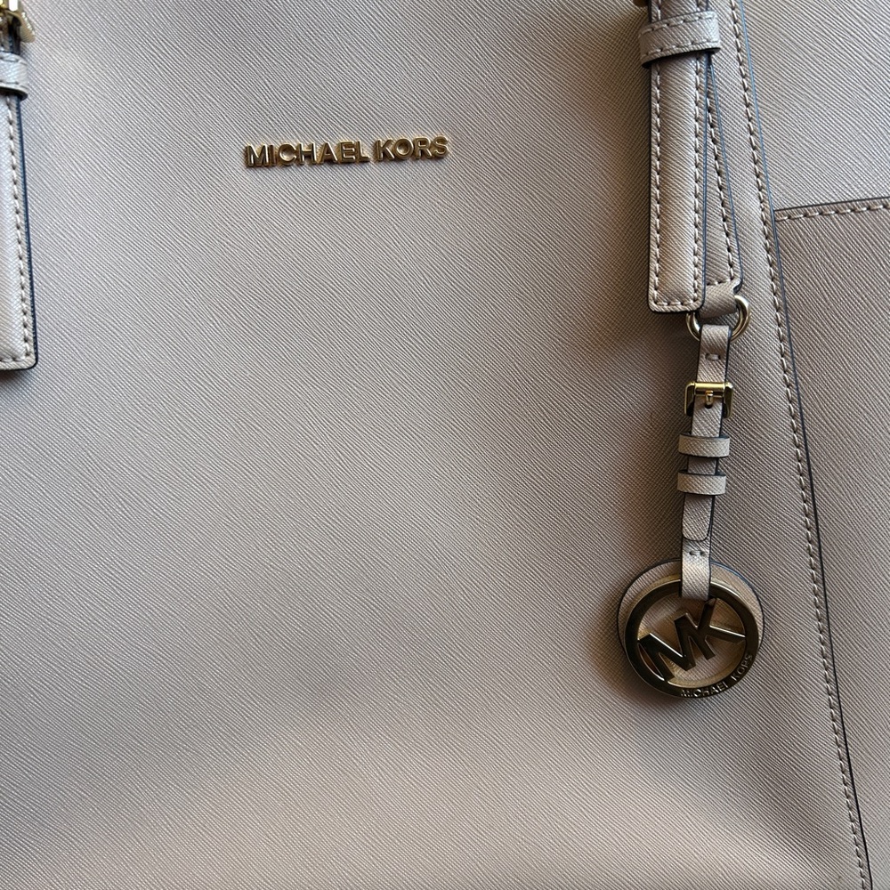 Michael Kors Blush Leather Tote - Picture 3 of 7